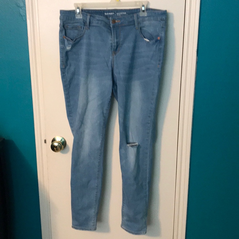 Old Navy Rockstar Plus Sized jeans